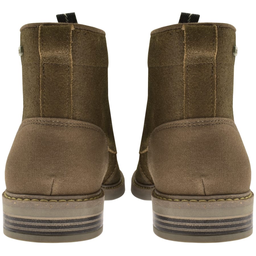 Barbour Deckham Boots Khaki